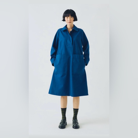 Toast Dresses & Skirts - TOAST cotton workwear tunic dress